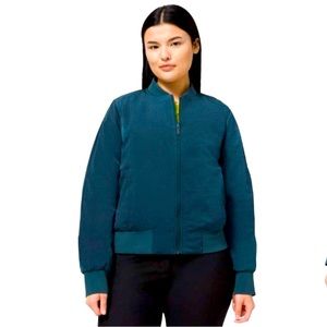 Lululemon nonstop reversible bomber NWT